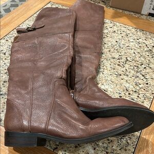 Steve Madden Brown Over the Knee Boots